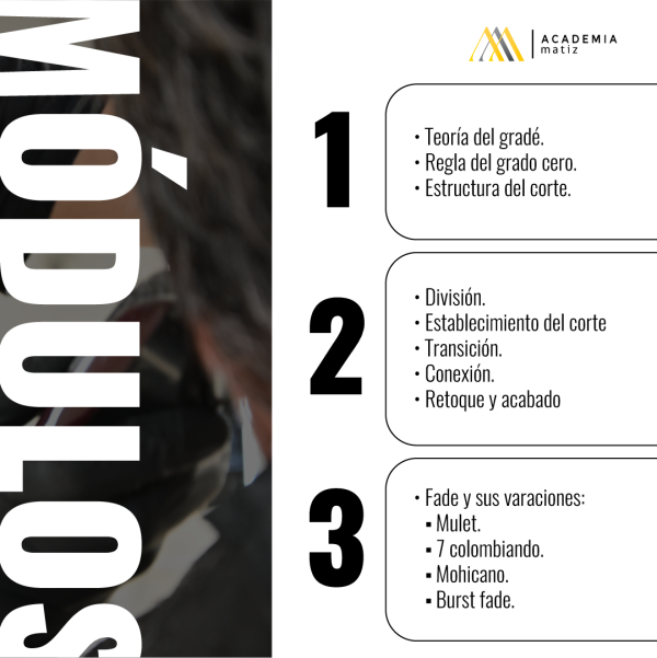 Curso Perfeccionamiento Corte Masculino - Imagen 2